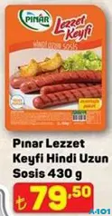 PINAR LEZZET KEYFİ HİNDİ UZUN SOSİS 430 G